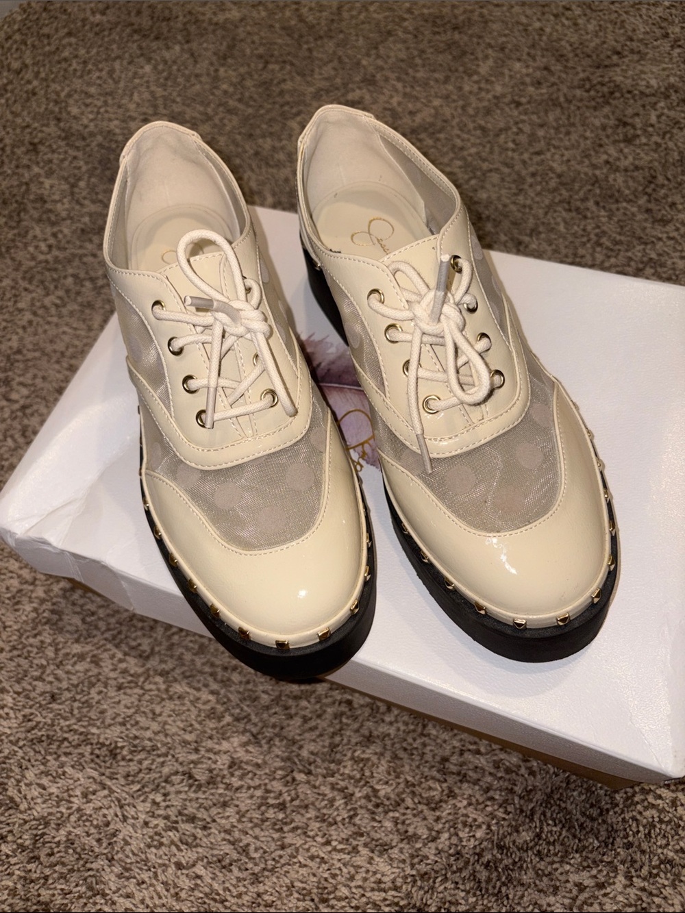 Jessica Simpson platform shoes